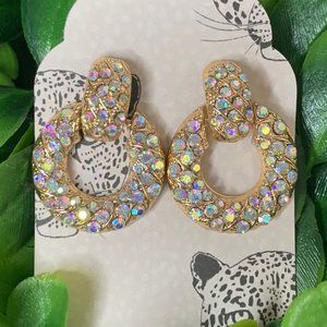 Southern Grace Classy N Sassy Earrings- Women | Color: Gold AB | New